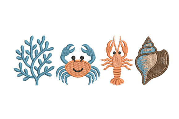 Download Ocean Sea Creatures Set – Crab Lobster - Premium Resources